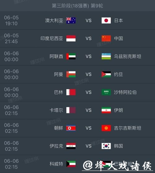 2026世界杯赛程全面解析